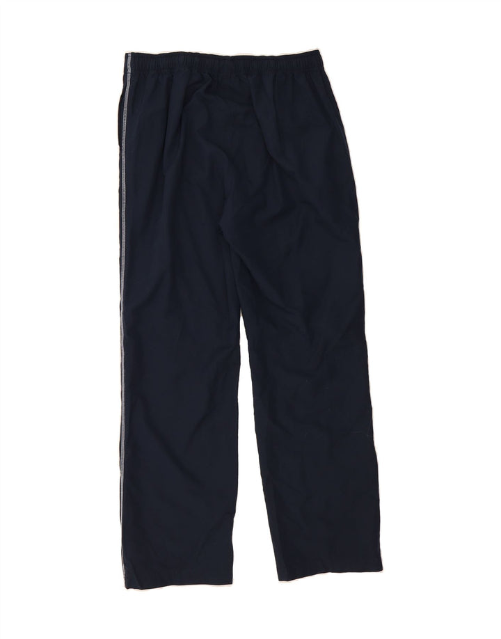 REEBOK Womens Tracksuit Trousers UK 14 Large  Navy Blue Polyester Vintage Reebok and Second-Hand Reebok from Messina Hembry 