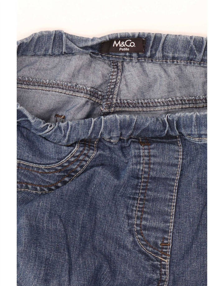 Jeans Jeggings Petite da donna M&Co W32 L26 Blu