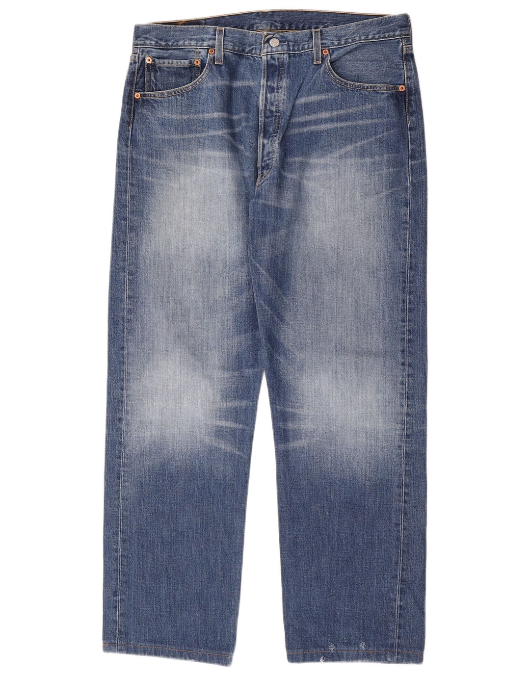 Levi's Uomo 501 Jeans dritti W38 L30 Cotone Blu