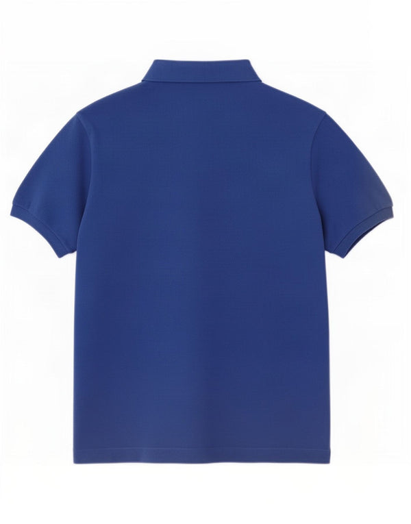 Polo da uomo Lacoste taglia 7 2XL cotone blu
