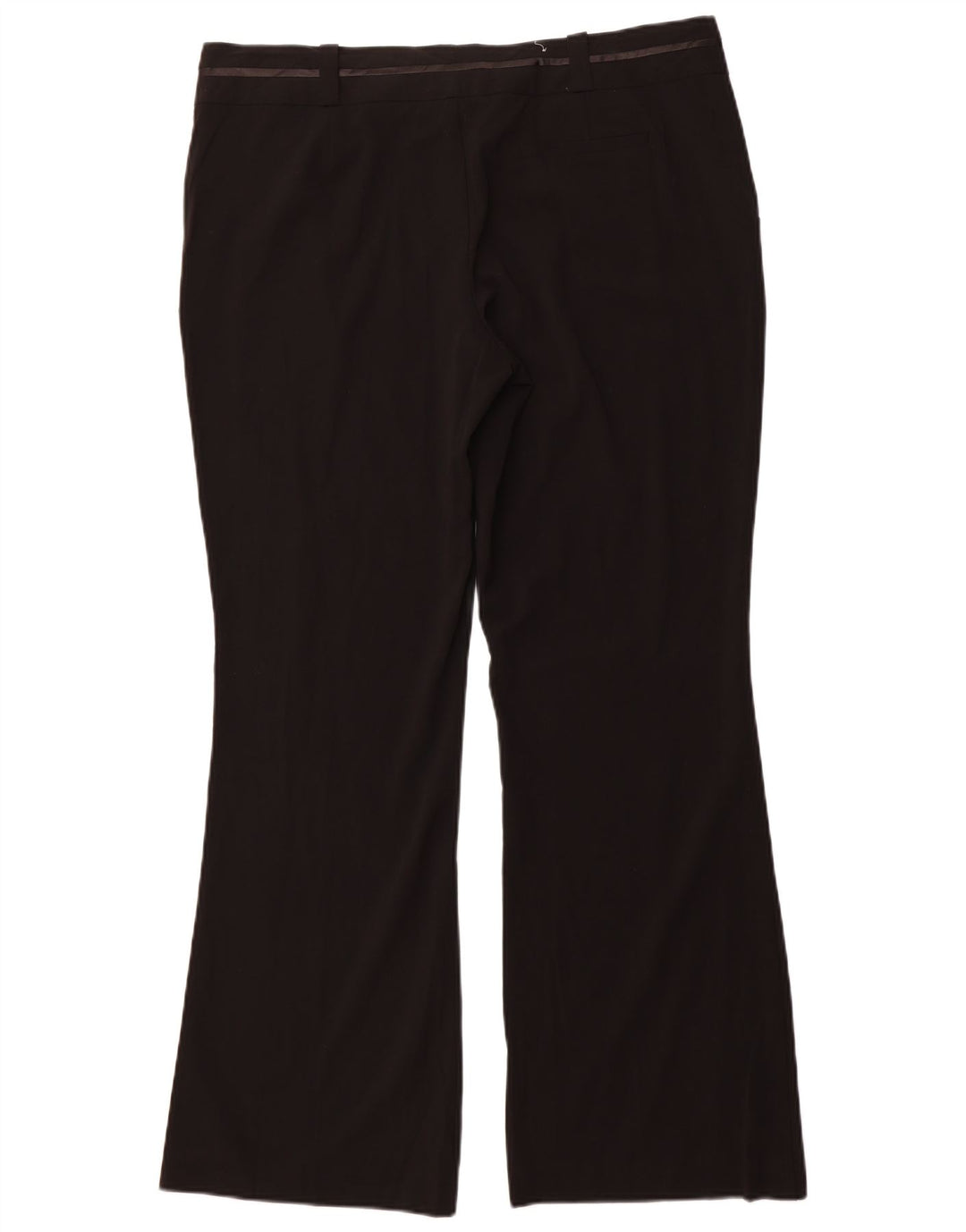 MOSSIMO Pantaloni da abito bootcut a vita alta da donna US 16 2XL W38 L32 Nero