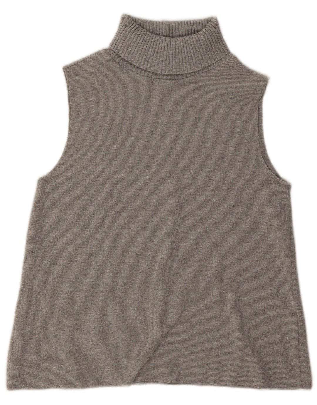 Canotta Zara da donna con collo alto UK 14 Poliestere grigio medio