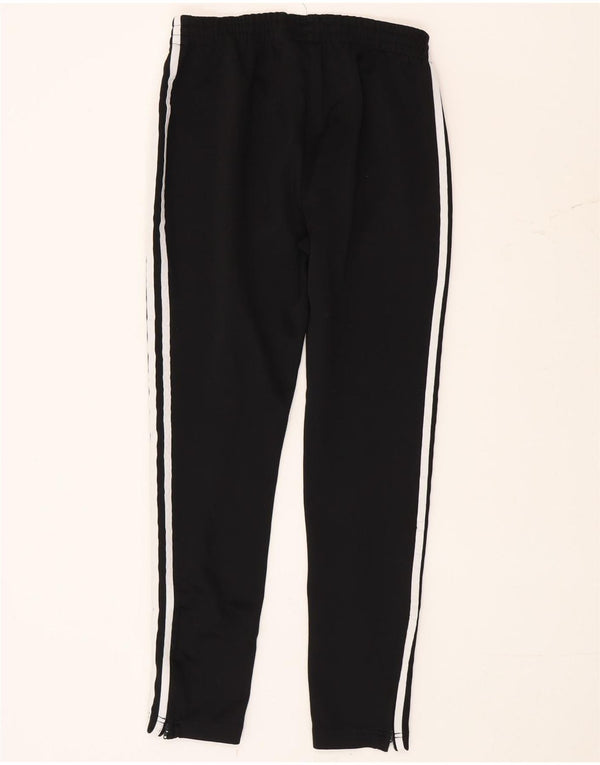 Pantaloni della tuta da donna Adidas UK 10 piccoli poliestere nero