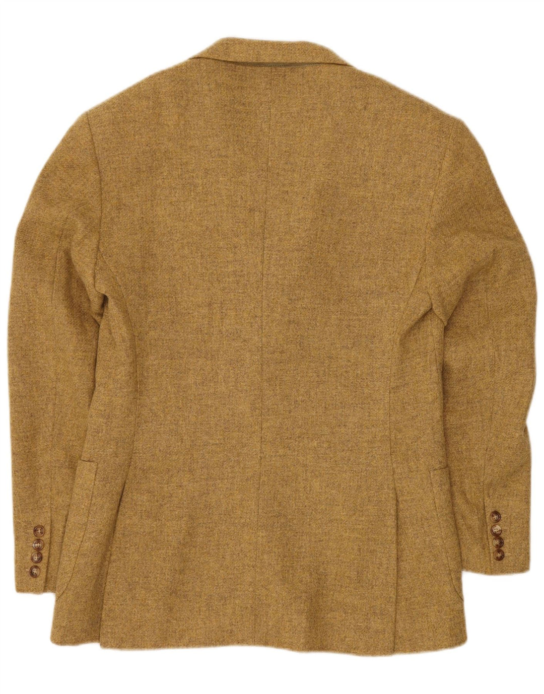 Giacca blazer da uomo a 3 bottoni BROOKSFIELD IT 52 XL in lana gialla