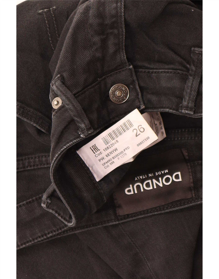 Dondup Jeans Bootcut da Donna W26 L26 Cotone Nero