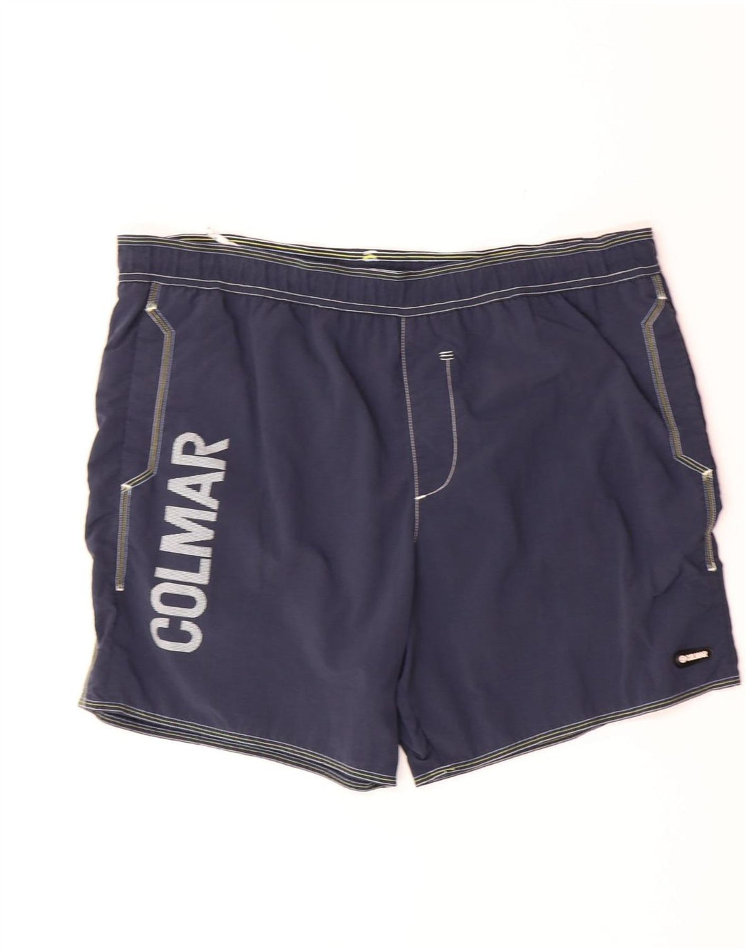 COLMAR Mens Graphic Swimming Shorts IT 54 2XL  Navy Blue Polyamide