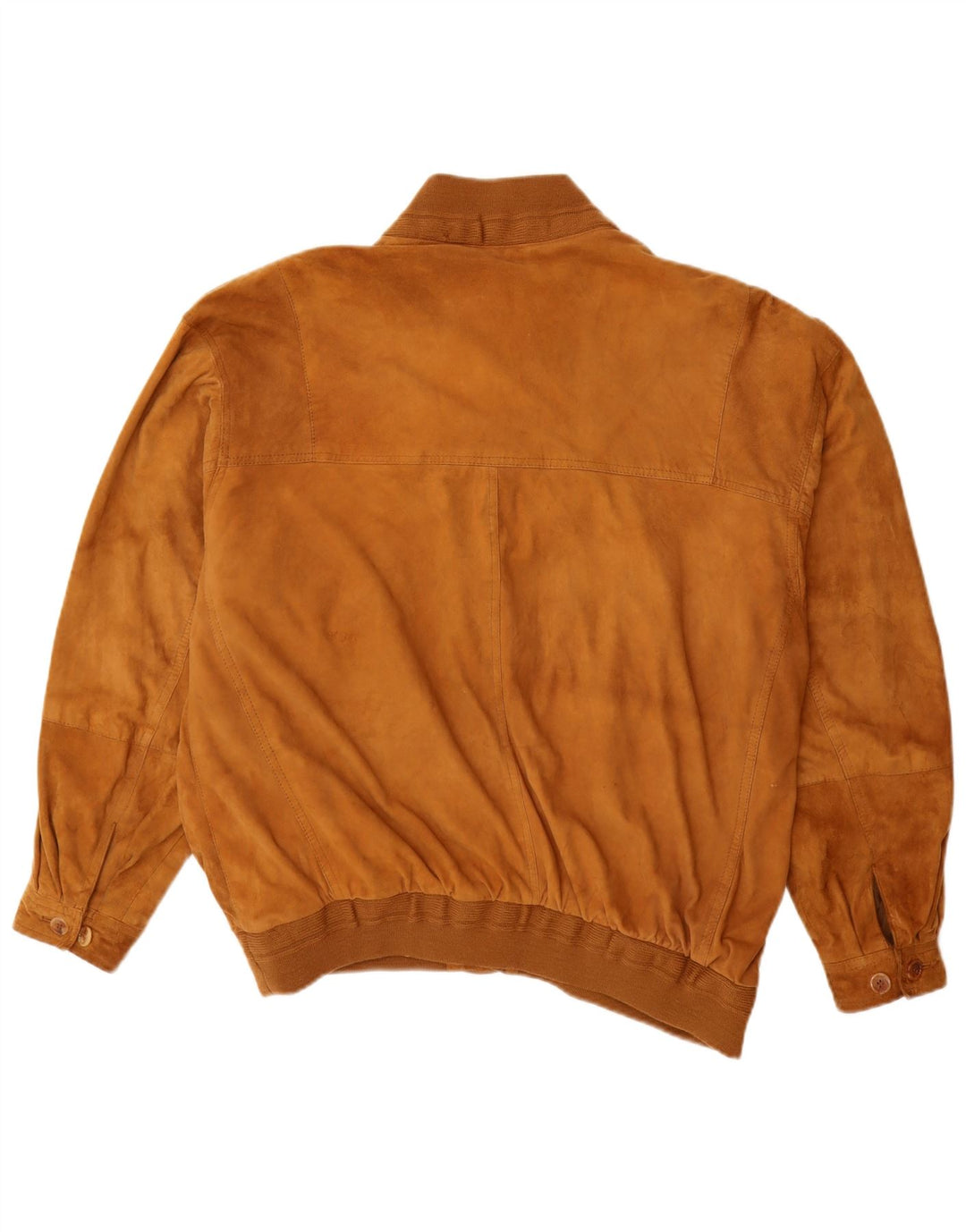Giacca vintage in pelle scamosciata da uomo UK 42 XL in pelle marrone