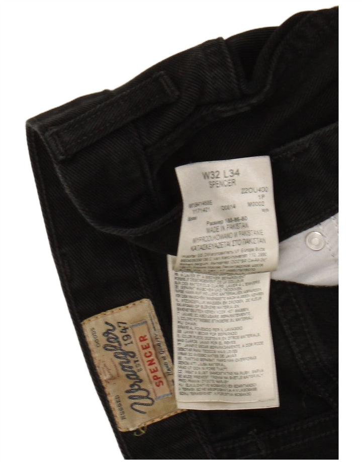 Jeans Wrangler Spencer Slim da donna W32 L34 cotone nero