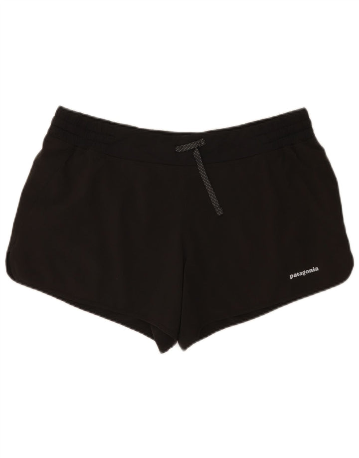 Pantaloncini sportivi da donna Patagonia UK 16 Large Nero Poliestere