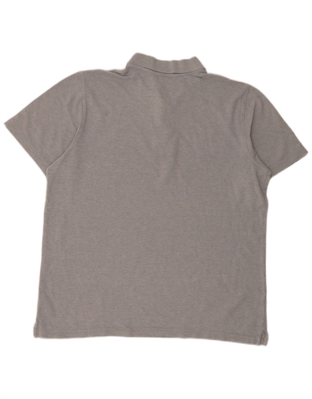 Polo Reebok da uomo XL in cotone chiazzato grigio