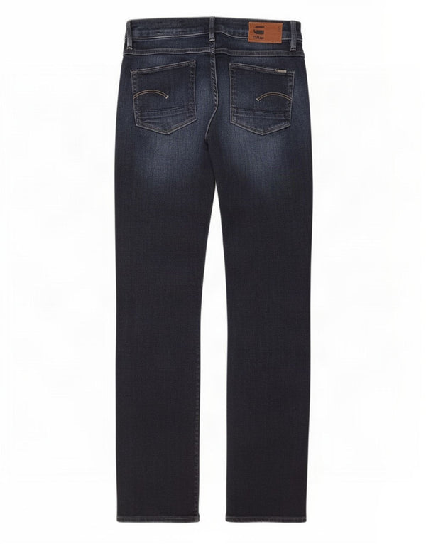 Jeans slim G-Star da donna 3301 W26 L32 cotone blu navy