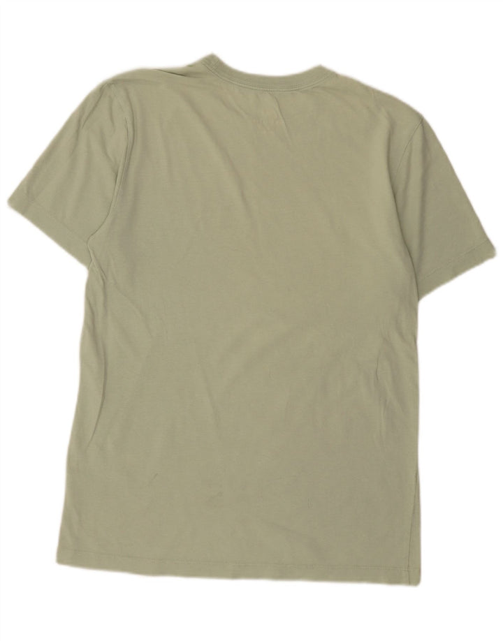 T-shirt grafica da uomo Nike Top piccola in cotone verde