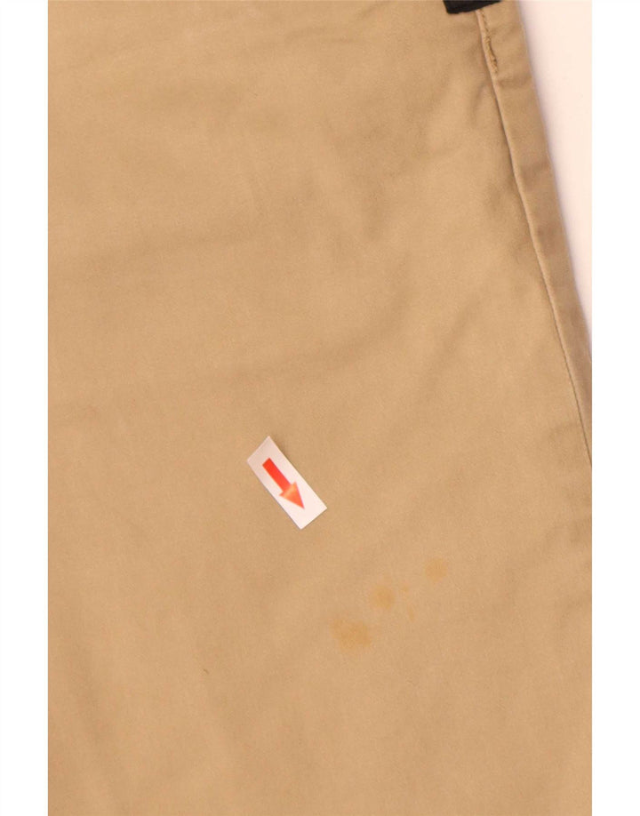 Pantaloncini chino da uomo DC W36 grandi in cotone beige