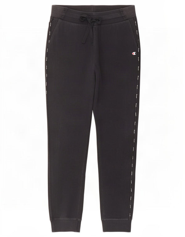 Pantaloni da tuta con grafica da donna Champion Joggers UK 14 Large Nero