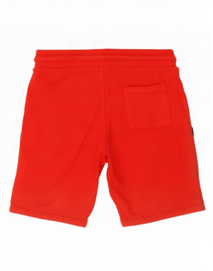 Pantaloncini sportivi da uomo Superdry grandi in cotone rosso