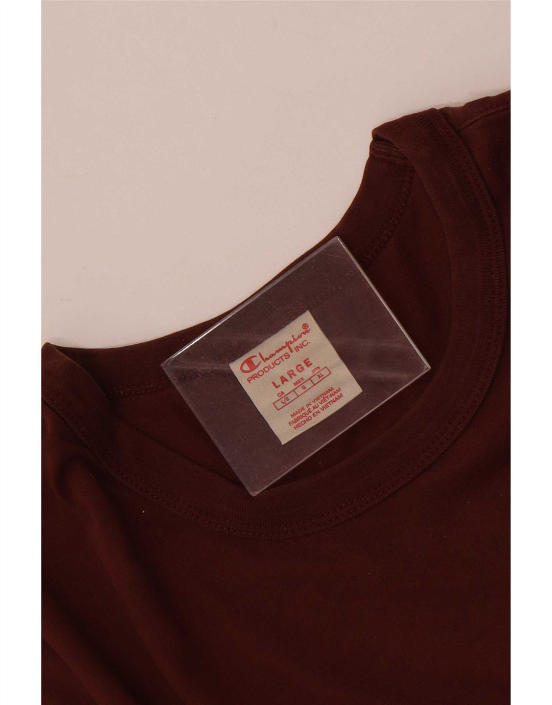 T-shirt da donna Champion Top UK 16 grande marrone