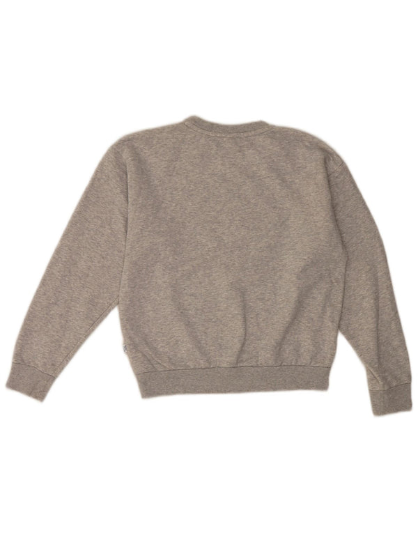 Felpa grafica da uomo Puma Jumper XS in cotone grigio