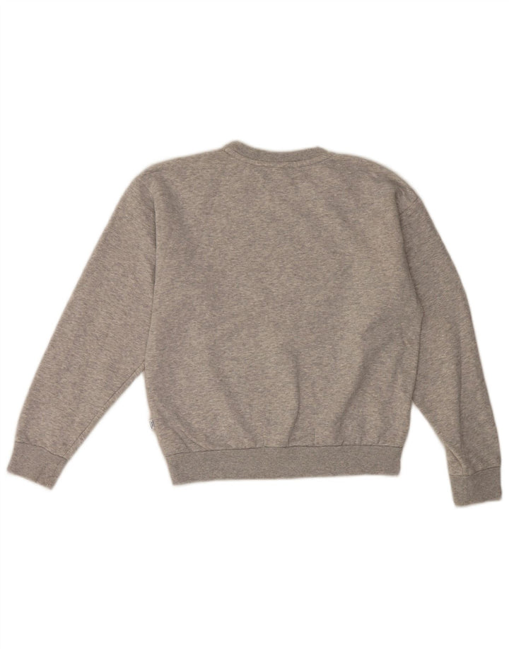 Felpa grafica da uomo Puma Jumper XS in cotone grigio