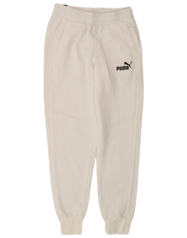 Pantaloni da tuta da uomo Puma Joggers piccoli bianchi