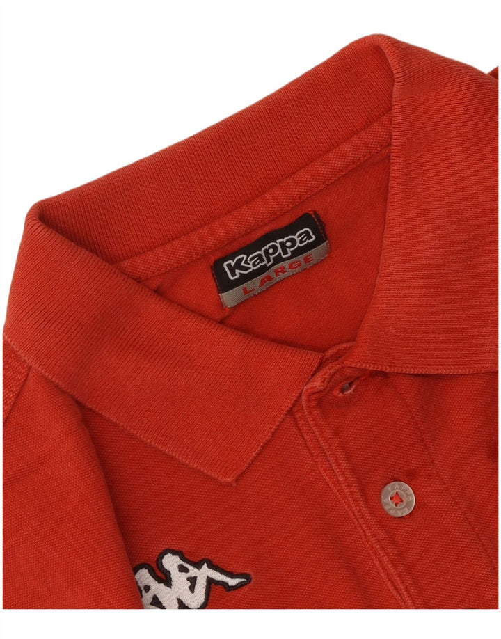 Polo Kappa Uomo Large Rossa