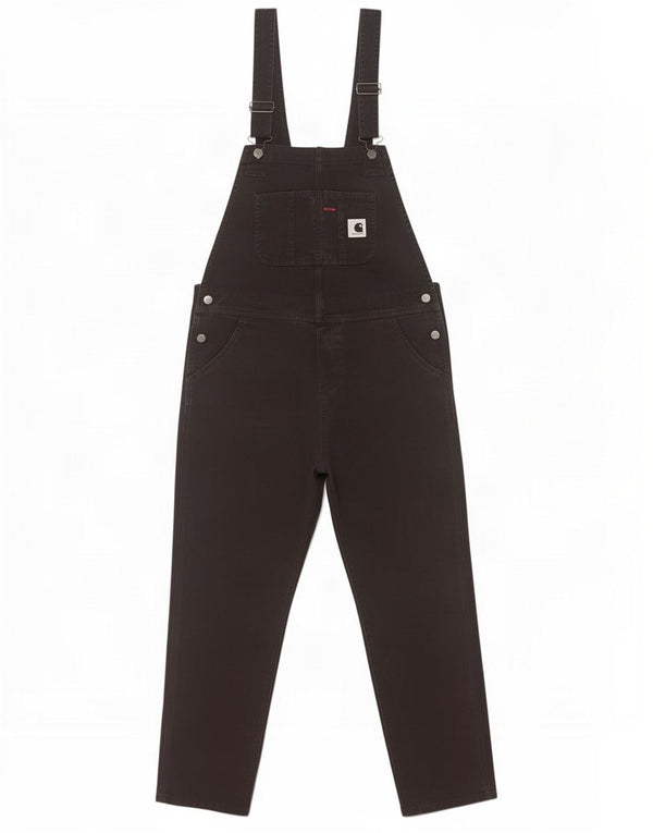 Pantaloni da salopette slim da donna Carhartt medi W36 L27 cotone nero