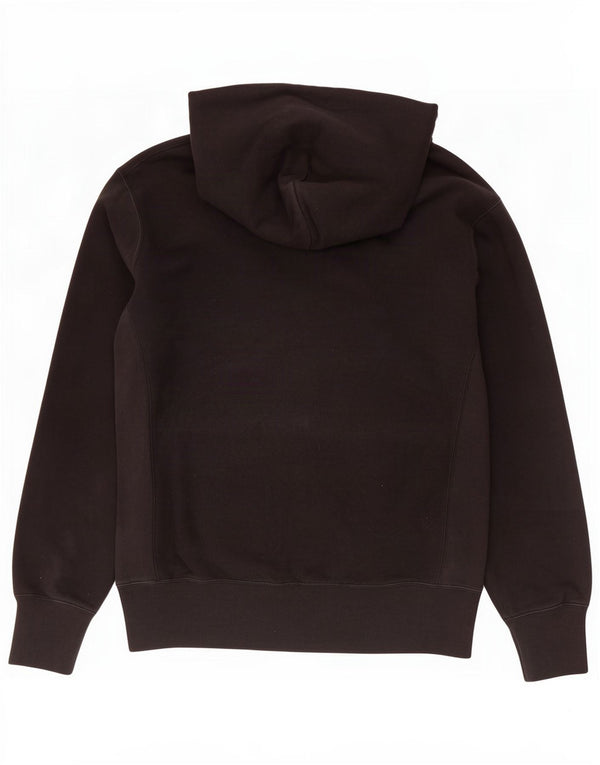 Felpa con cappuccio Champion Reverse Weave da uomo, grande, in cotone nero