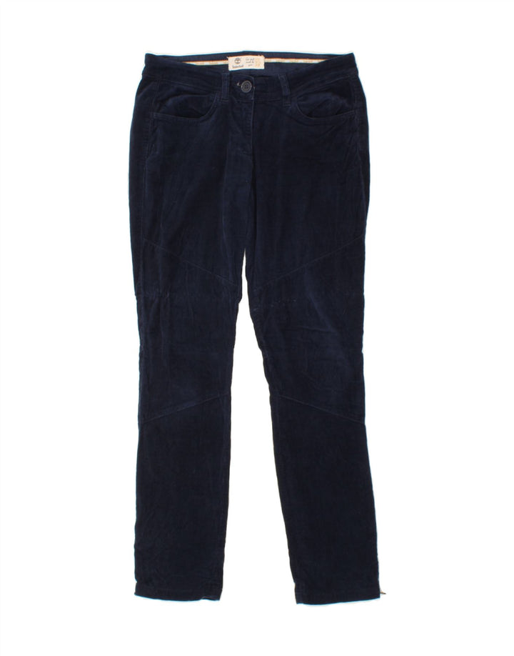 TIMBERLAND Womens Slim Casual Trousers EU 38 Medium  W30 L30  Navy Blue Vintage Timberland and Second-Hand Timberland from Messina Hembry 