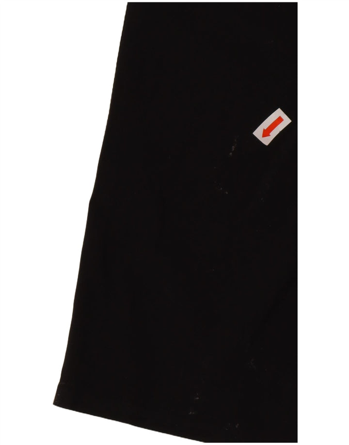 Pantaloni da tuta da donna a gamba larga ATHLETA US 6 poliestere nero medio