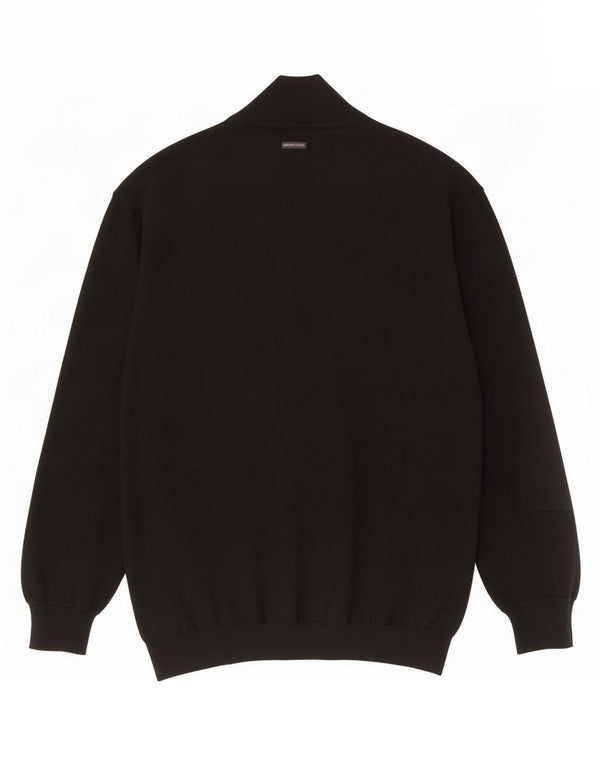 Maglione cardigan da uomo Marlboro Classics 4XL Blocco colore marrone