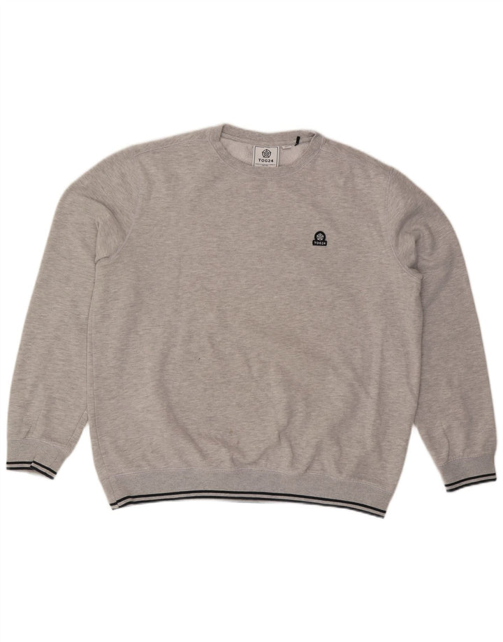 TOG 24 Felpa da uomo Maglione XL Cotone grigio