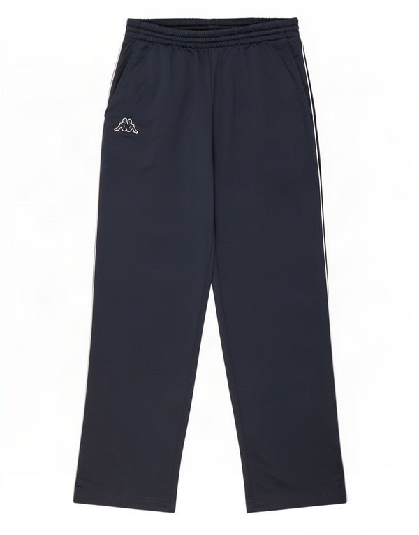 Kappa Mens Tracksuit Trousers Medium Navy Blue Polyester