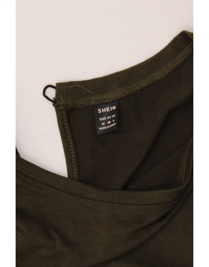 SHEIN Womens Jumpsuit UK 12 Medium  Khaki Vintage Shein and Second-Hand Shein from Messina Hembry 