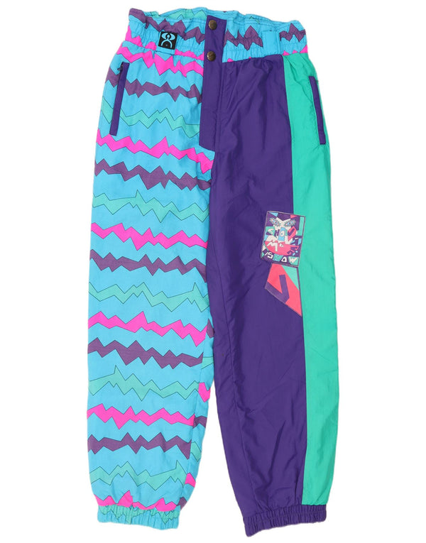 Pantaloni da sci da uomo Ninety Eight IT 52 XL multicolore geometrico