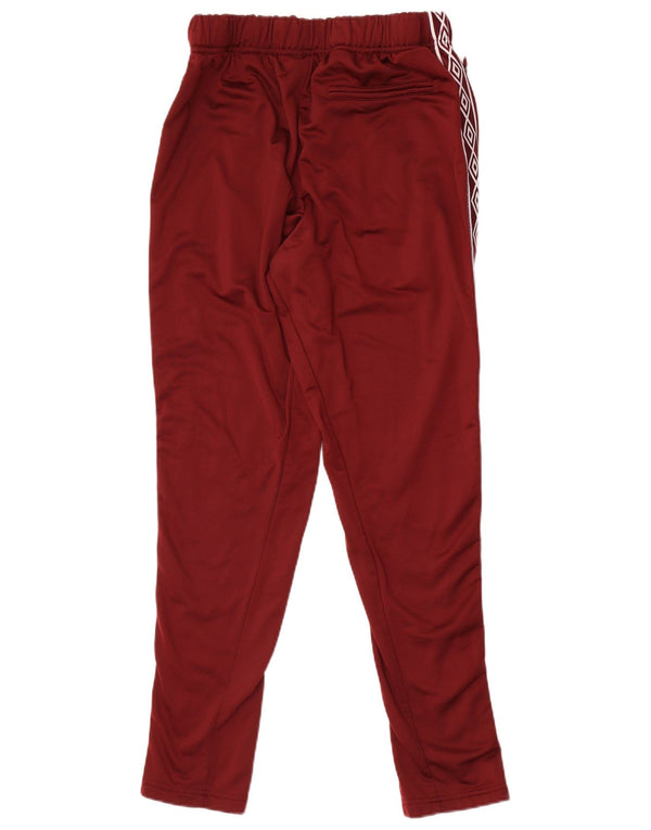 Pantaloni da tuta con grafica Umbro da uomo, grandi, in poliestere marrone