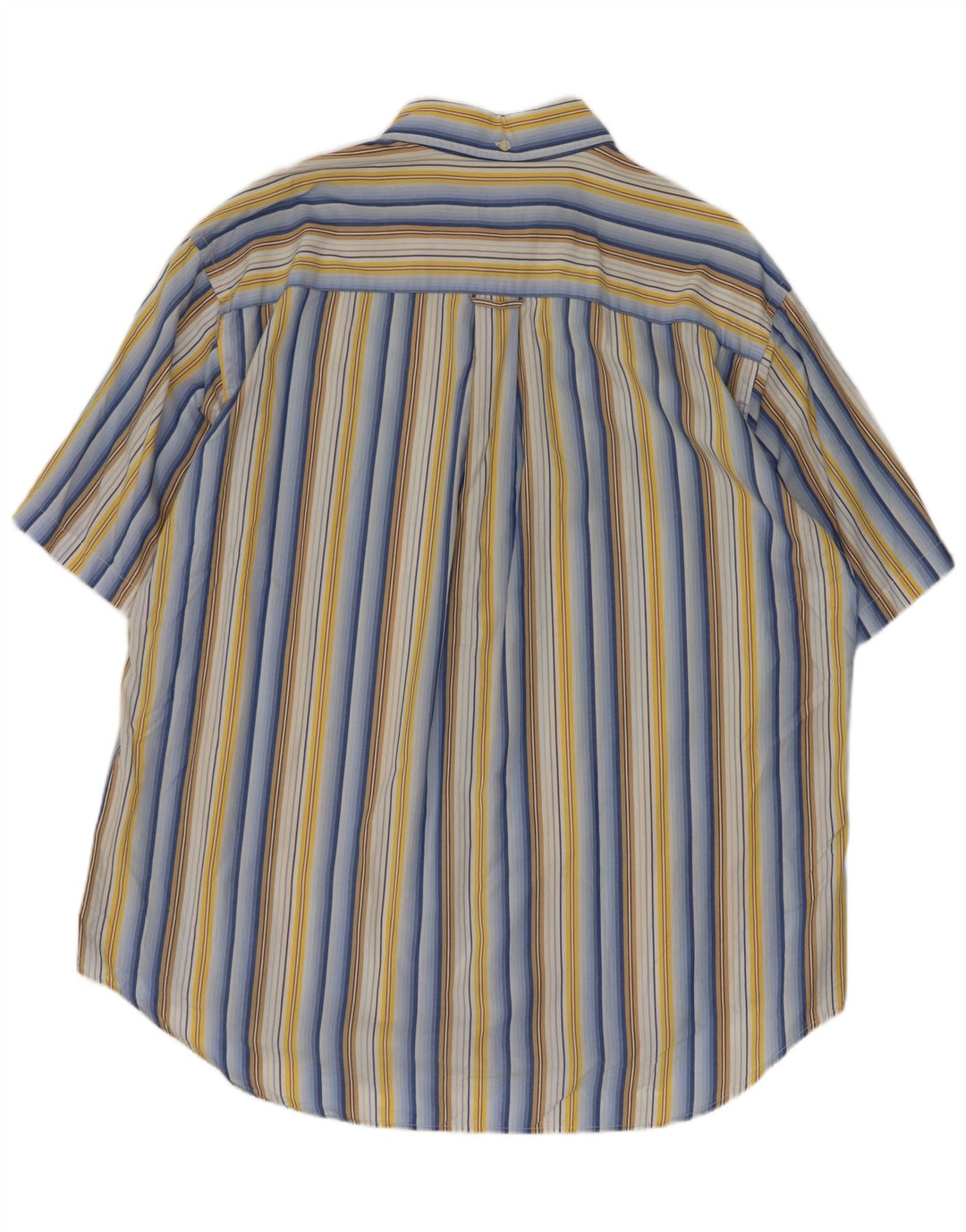 Camicia a maniche corte da uomo Lacoste taglia 46 2XL a righe multicolore