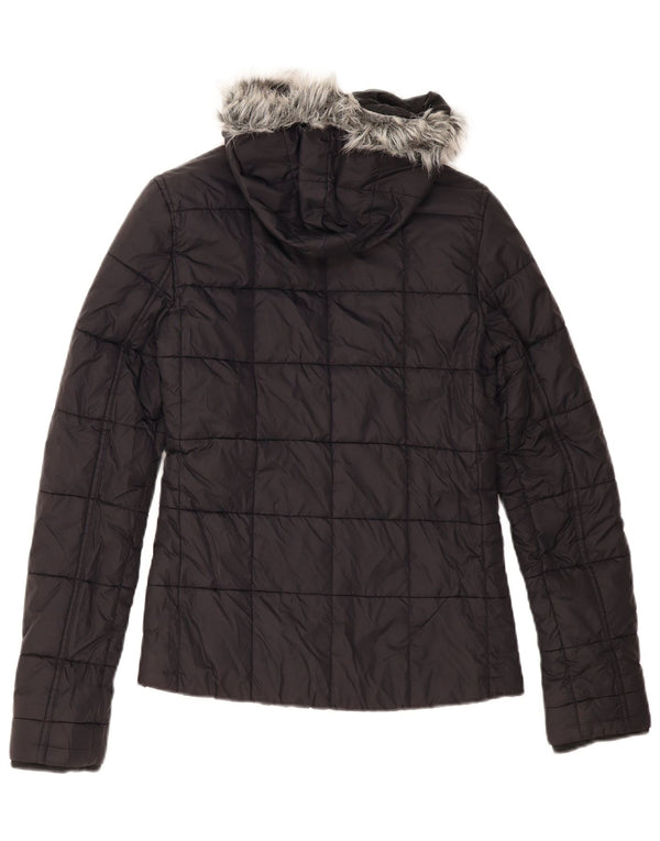 Giacca imbottita con cappuccio da donna Vans UK 10 Small Nera