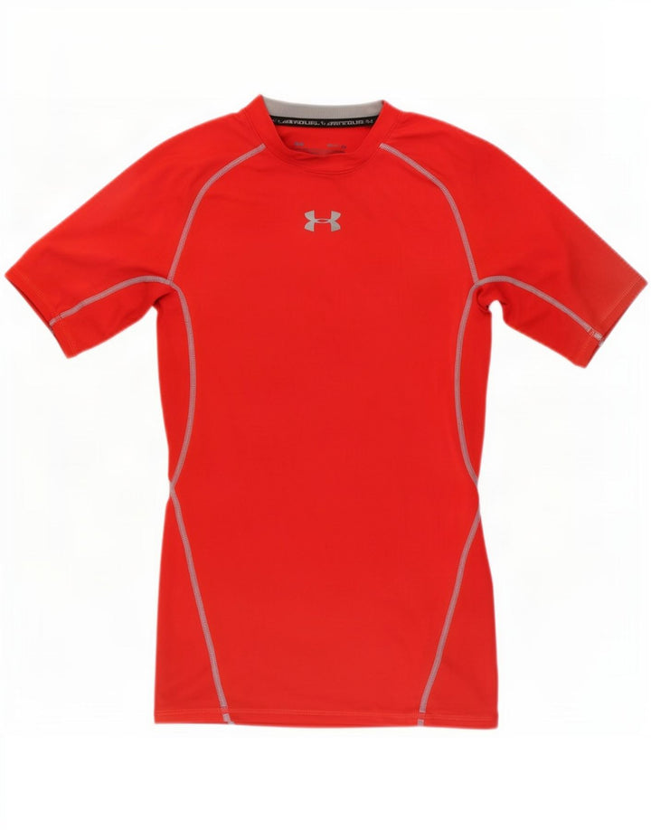 Maglietta a compressione da uomo Under Armour piccola rossa
