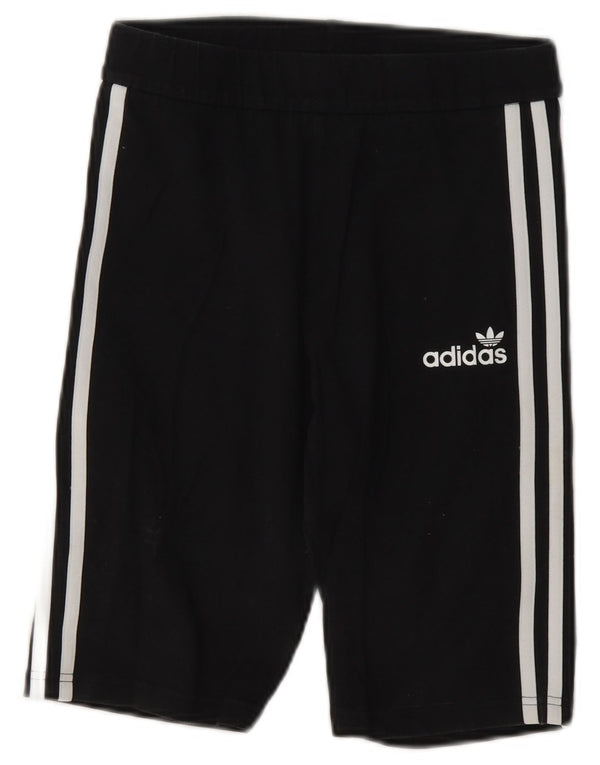 Pantaloncini sportivi Adidas da donna UK 10 piccoli in cotone nero