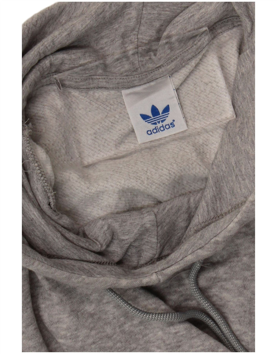 Felpa con cappuccio da donna Adidas UK 14 Grigio medio