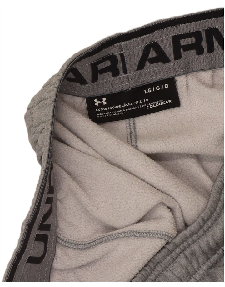 Pantaloni da tuta da uomo Under Armour Cold Gear Joggers Large Grigi