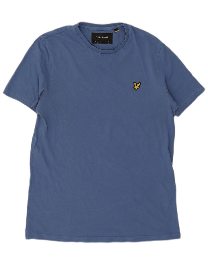 T-shirt da uomo Lyle & Scott Top piccola in cotone blu