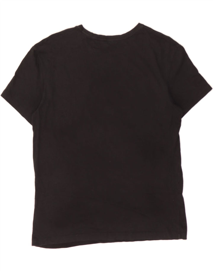 JACK & JONES Boys Graphic T-Shirt Top 15-16 Years Small  Black Vintage Jack & Jones and Second-Hand Jack & Jones from Messina Hembry 