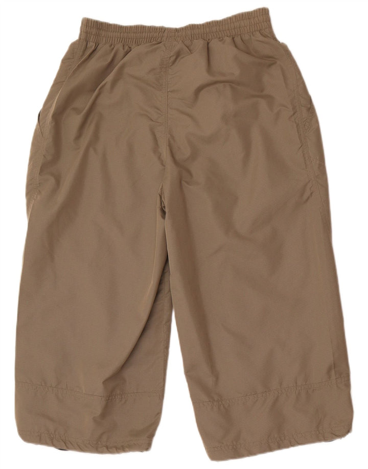 Pantaloni da tuta Reebok Capri da uomo, piccoli, in nylon kaki