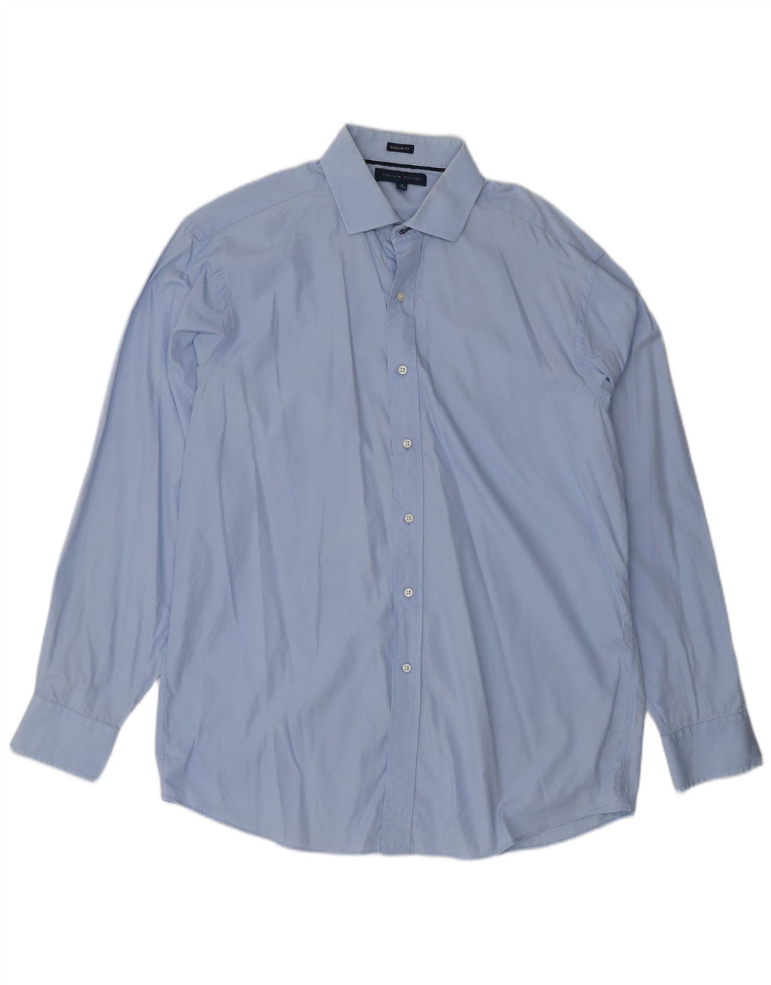 Camicia da uomo vestibilità regolare Tommy Hilfiger taglia 16 grande blu