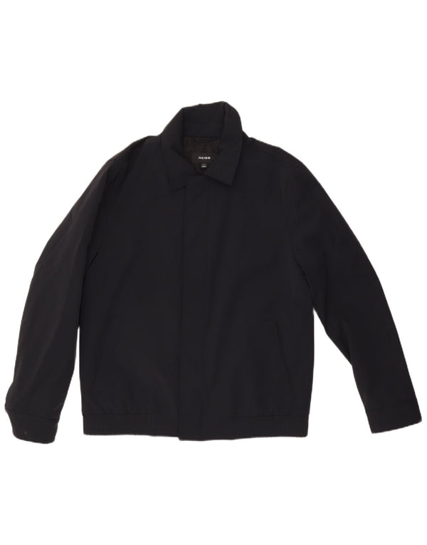 Giubbotto bomber da uomo Reiss UK 40 grande poliestere nero