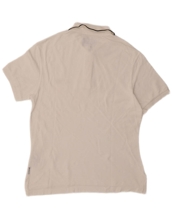 ARMANI JEANS Polo Uomo Cotone Bianco Medio