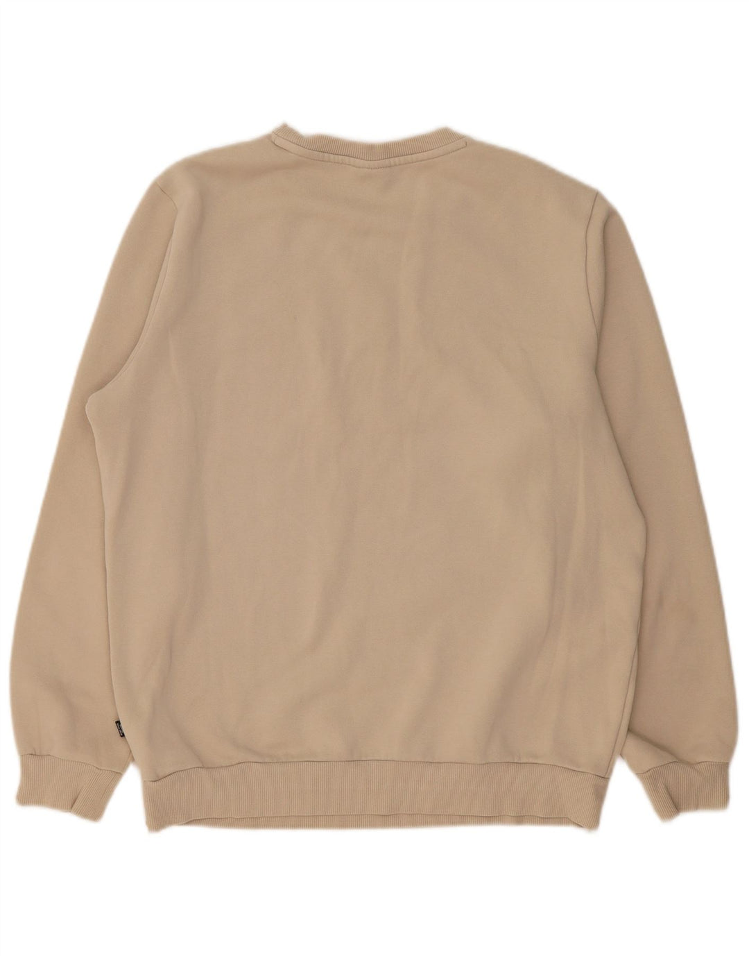 Felpa PUMA da uomo in cotone beige medio
