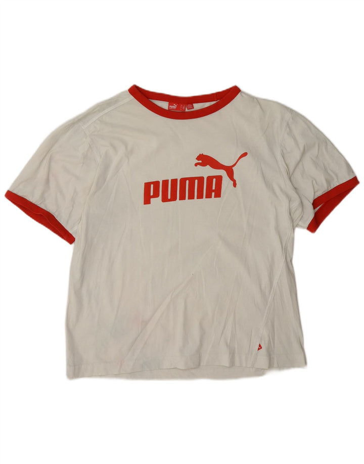 T-shirt grafica da uomo Puma Top color bianco medio