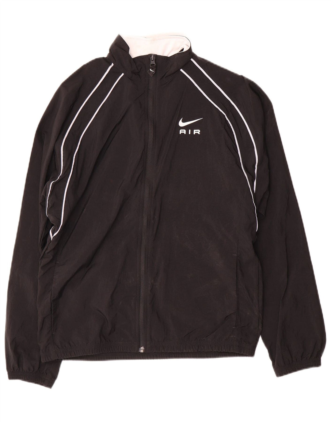 Giacca da ginnastica grafica da ragazzo Nike 13-14 anni XL nylon nero