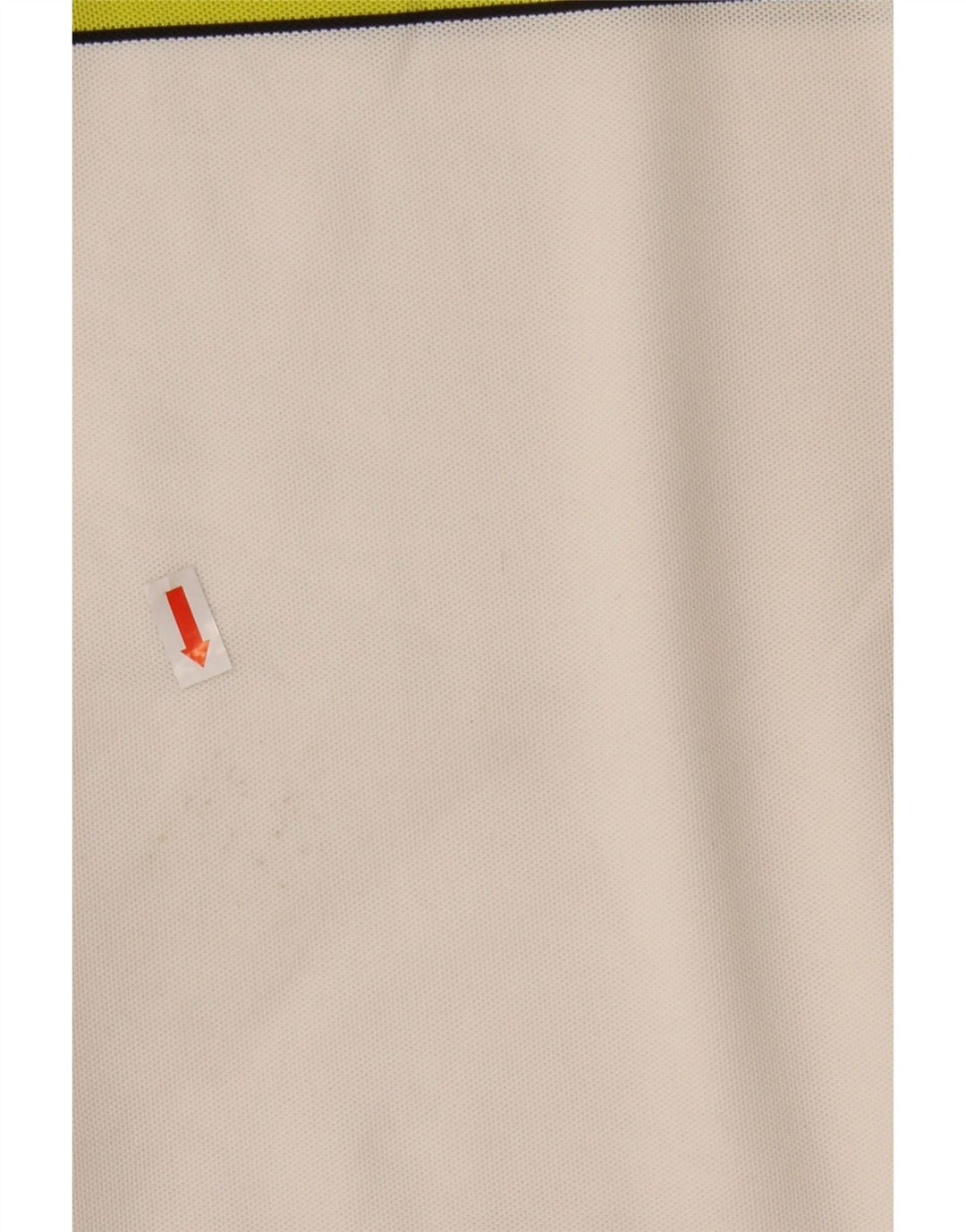 Polo da uomo Calvin Klein in poliestere color block bianco medio